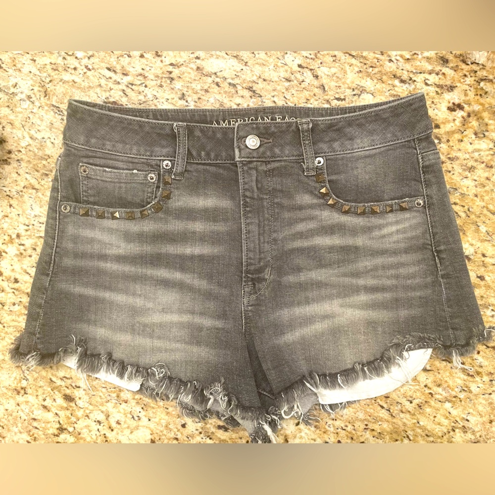 American eagle  vintage high rise jean shorts